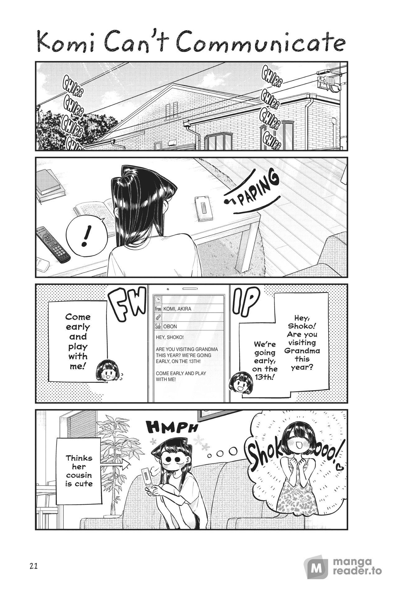 Komi Can’t Communicate, Chapter 183 image 01